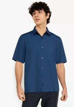 ZALORA BASICS Drawstring Short Sleeve Shirt
