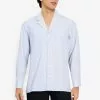 ZALORA BASICS Stripes Camp-Collar Shirt