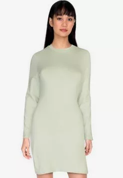 ZALORA BASICS Long Sleeve Bodycon Dress