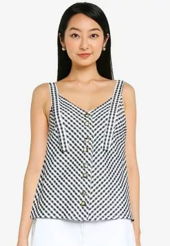 ZALORA BASICS Button Details Top