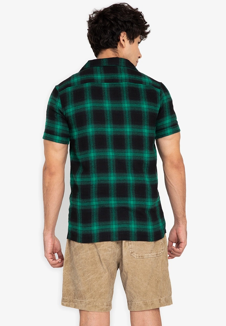 ZALORA BASICS Checkered Bowling Shirt - Billede 6