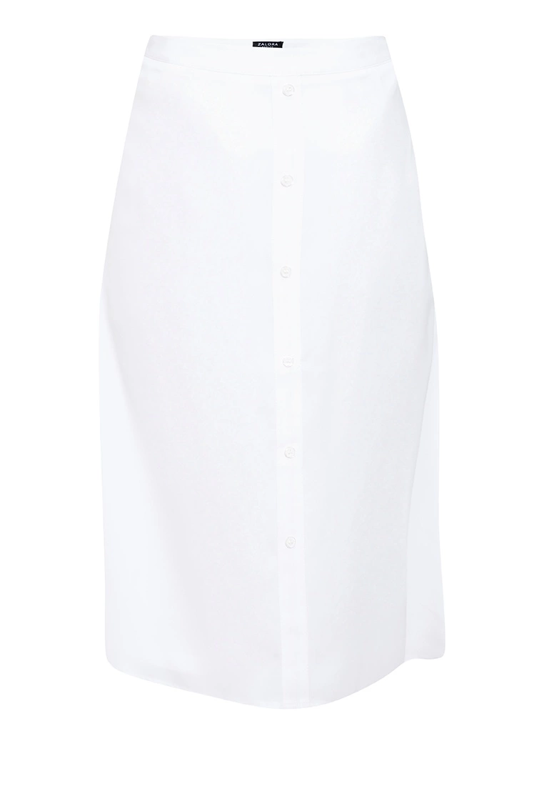 ZALORA BASICS Button Drape Skirt - Billede 5