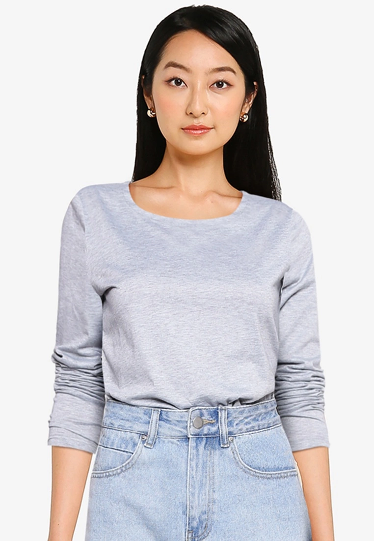 ZALORA BASICS Drop Shoulder T Shirt