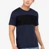 ZALORA BASICS Front Contrast Patch T-Shirt