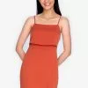 ZALORA BASICS Double Layer Cami Mini Dress