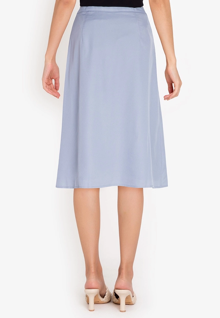 ZALORA BASICS Button Drape Skirt - Billede 2