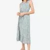 ZALORA BASICS Sleeveless Midi Dress with Slits
