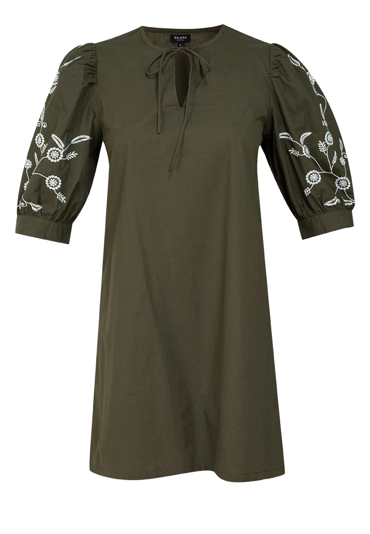 ZALORA BASICS Embroidey A-Line Mini Dress - Billede 5