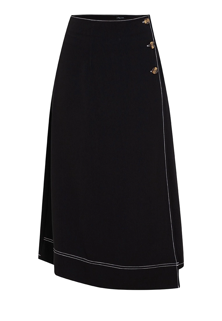 ZALORA BASICS 100% Recycled Polyester Wrap Skirt - Billede 5