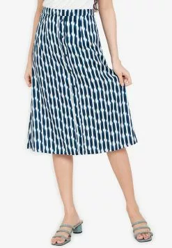 ZALORA BASICS 100% Recycled Polyester Drape Skirt