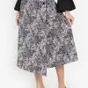 ZALORA BASICS 100% Recycled Polyester Wrap Skirt