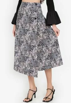 ZALORA BASICS 100% Recycled Polyester Wrap Skirt