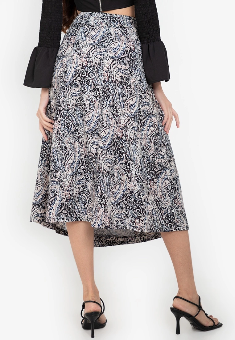 ZALORA BASICS 100% Recycled Polyester Wrap Skirt - Billede 2