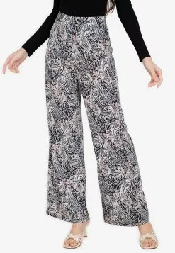 ZALORA BASICS 100% Recycled Polyester Flared Pants