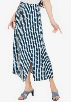 ZALORA BASICS 100% Recycled Polyester Slit Maxi Skirt