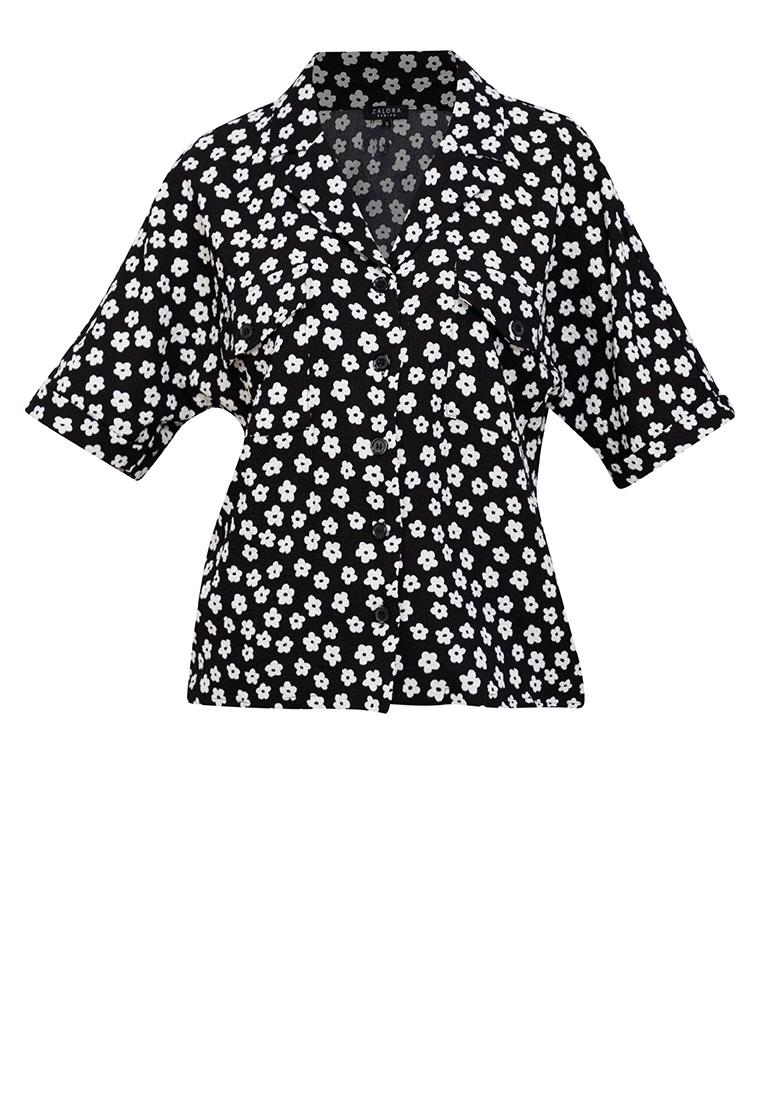 ZALORA BASICS Revere Collar Top - Billede 5