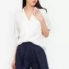 ZALORA BASICS Revere Collar Top