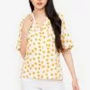 ZALORA BASICS Revere Collar Top