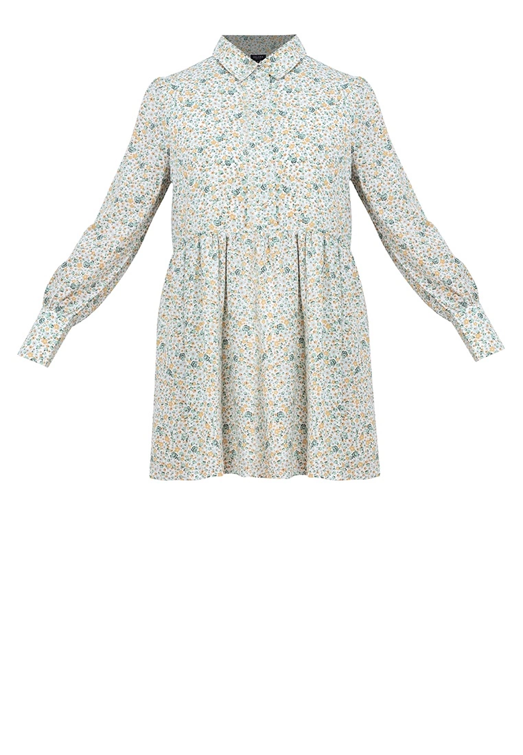 ZALORA BASICS Puff Sleeve Shirt Dress - Billede 5