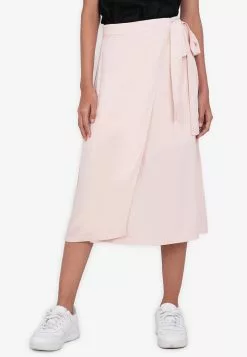 ZALORA BASICS Wrap Skirt