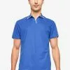 ZALORA BASICS Contrast Tip Relaxed Polo Shirt