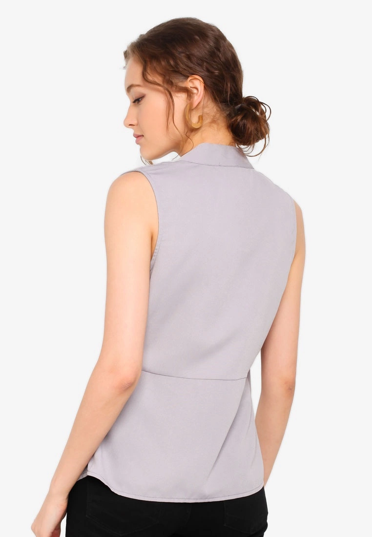 ZALORA BASICS Basic Crossover Origami Top - Billede 2