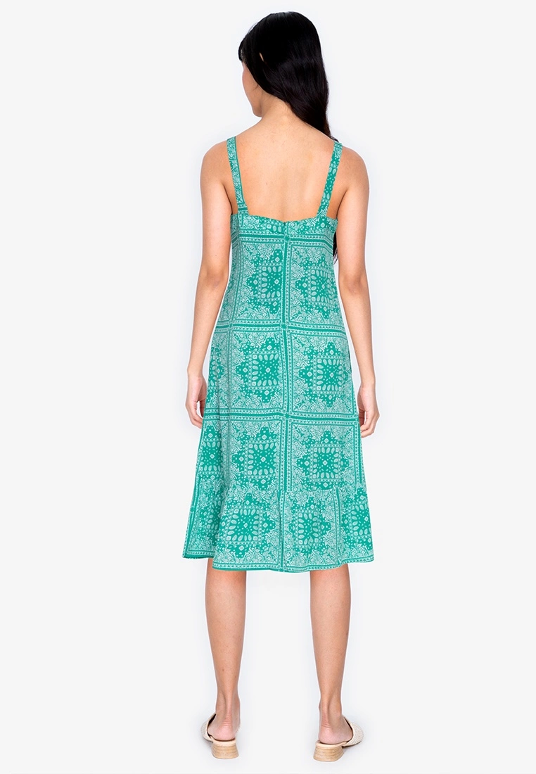 ZALORA BASICS Fluted Midi Dress - Billede 2