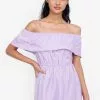 ZALORA BASICS Off Shoulder Playsuit
