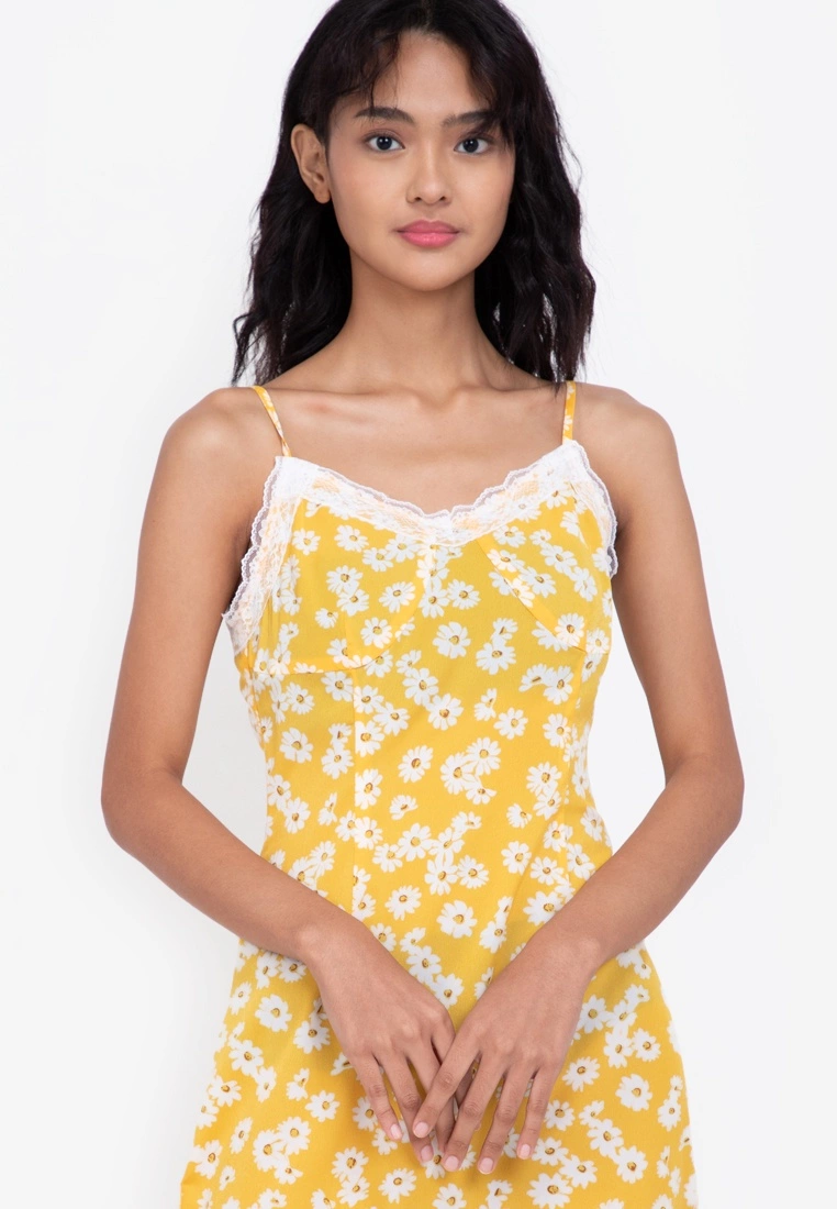 ZALORA BASICS Lace Trim Mini Dress - Billede 3