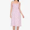 ZALORA BASICS Sweetheart Neckline Midi Dress with Belt