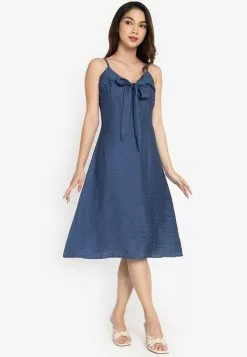 ZALORA BASICS Tie Front Dress