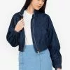 ZALORA BASICS Chambray Bomber Jacket