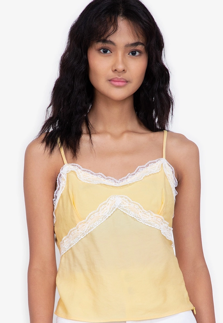 ZALORA BASICS Lace Trim Cami Top - Billede 3