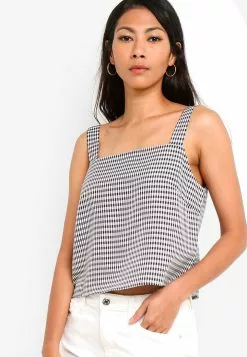 ZALORA BASICS Basic Square Neck Top
