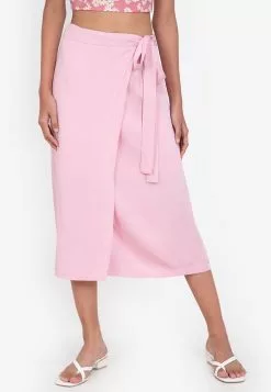 ZALORA BASICS Wrap Skirt