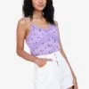 ZALORA BASICS Lace Trim Cami Top