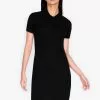 ZALORA BASICS Collared Bodycon Dress