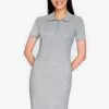 ZALORA BASICS Collared Bodycon Dress