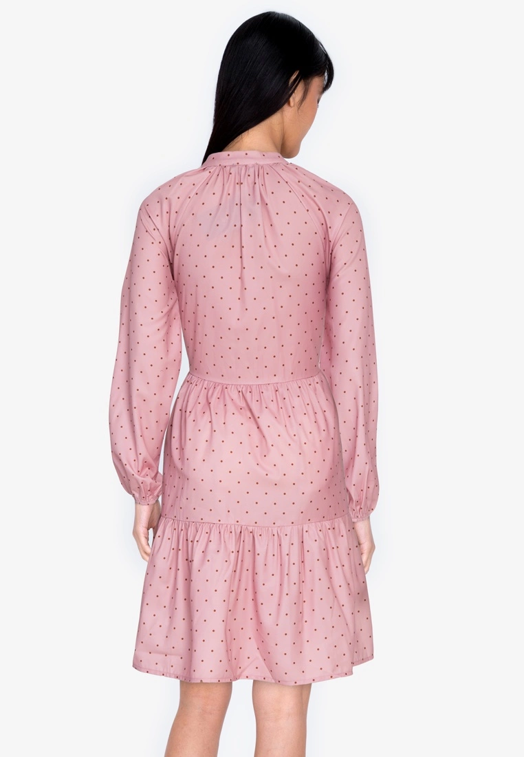 ZALORA BASICS Balloon Sleeve Tiered Dress - Billede 2