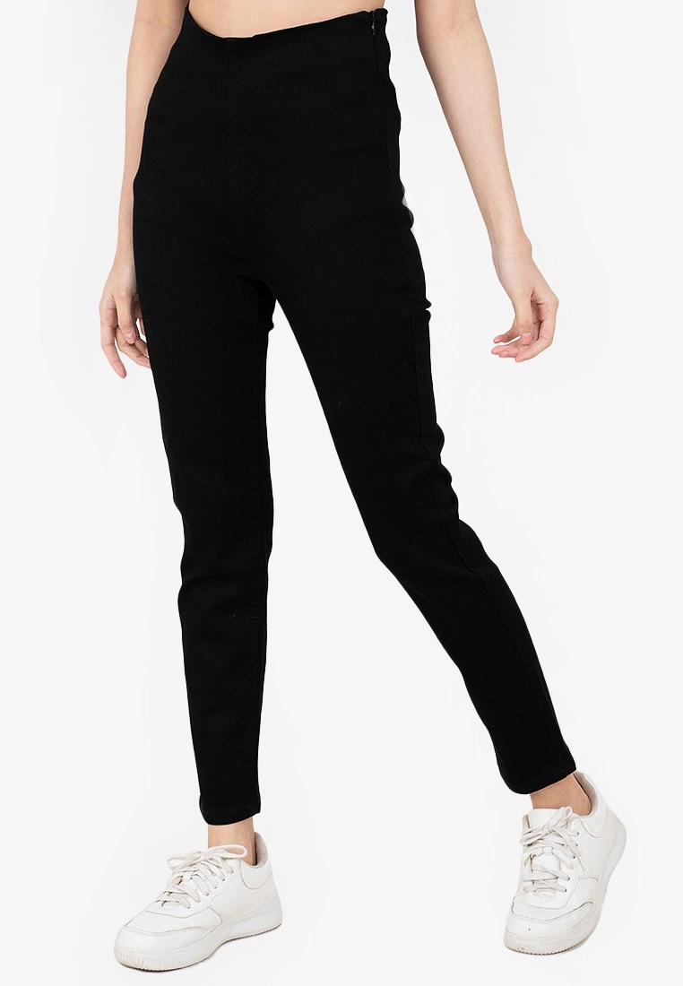 ZALORA BASICS Mid Rise Skinny Jeans