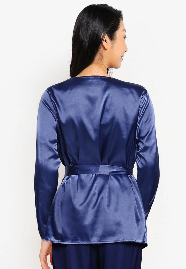 ZALORA BASICS Lounge Cowl Neck L/S Top - Billede 2