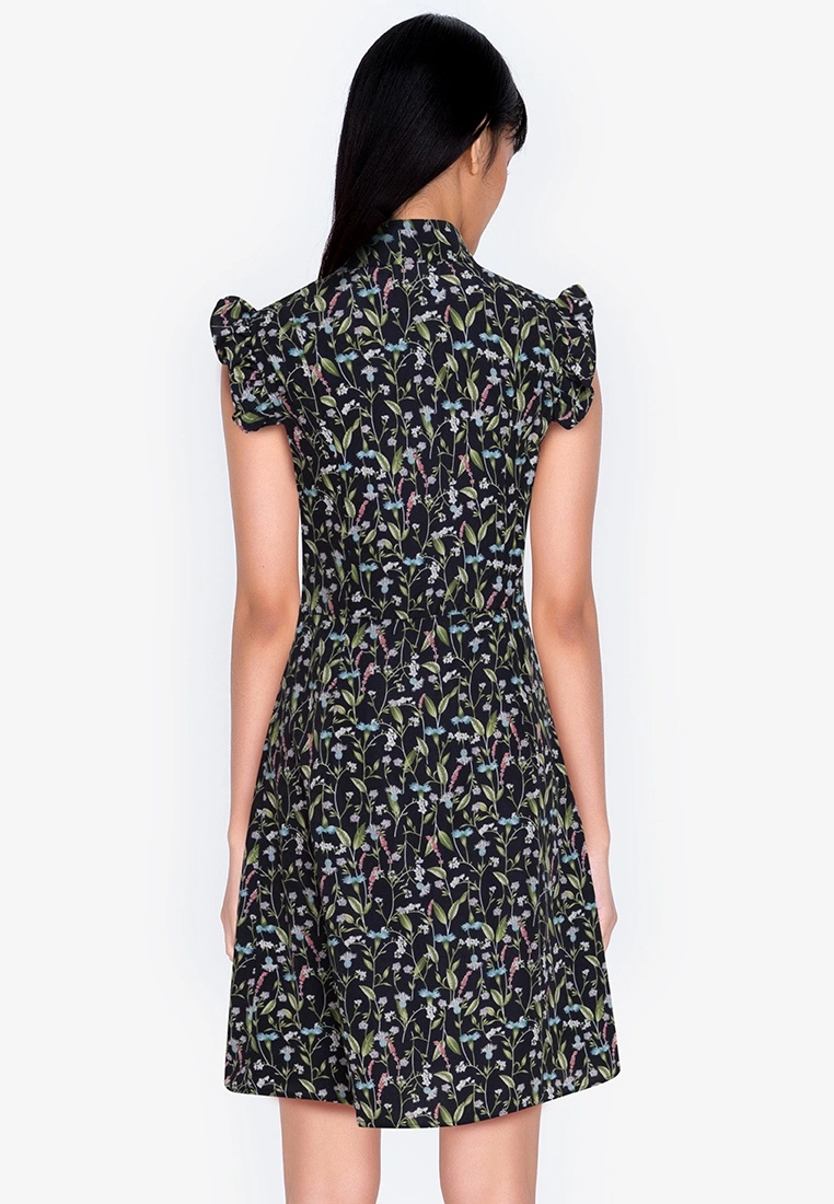 ZALORA BASICS Button Down Fit & Flare Dress - Billede 2