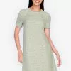 ZALORA BASICS Short Sleeve Shift Dress