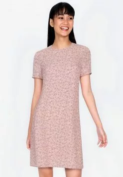 ZALORA BASICS Short Sleeve Shift Dress
