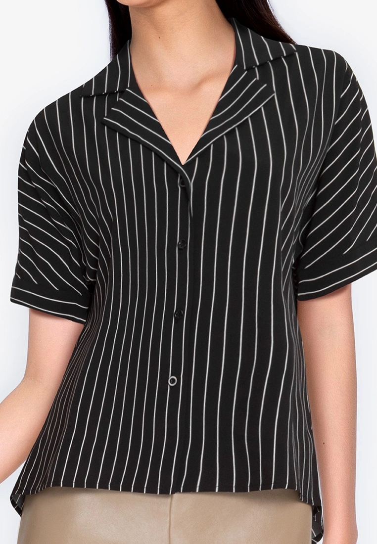 ZALORA BASICS Buttoned Striped Shirt - Billede 3