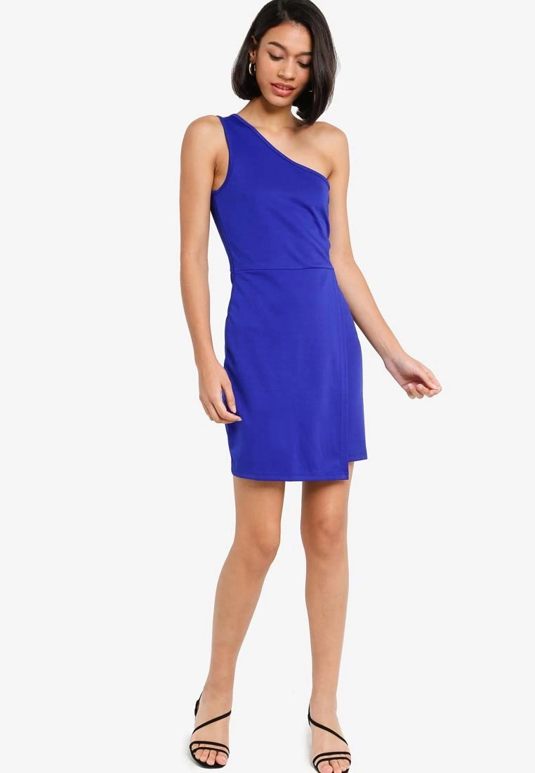 ZALORA BASICS One Shoulder Bodycon Dress - Billede 4