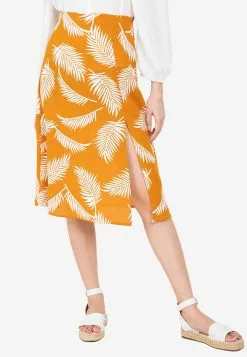 ZALORA BASICS Basic Split Hem Skirt