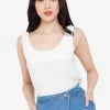 ZALORA BASICS Scoop Neck Tank Top