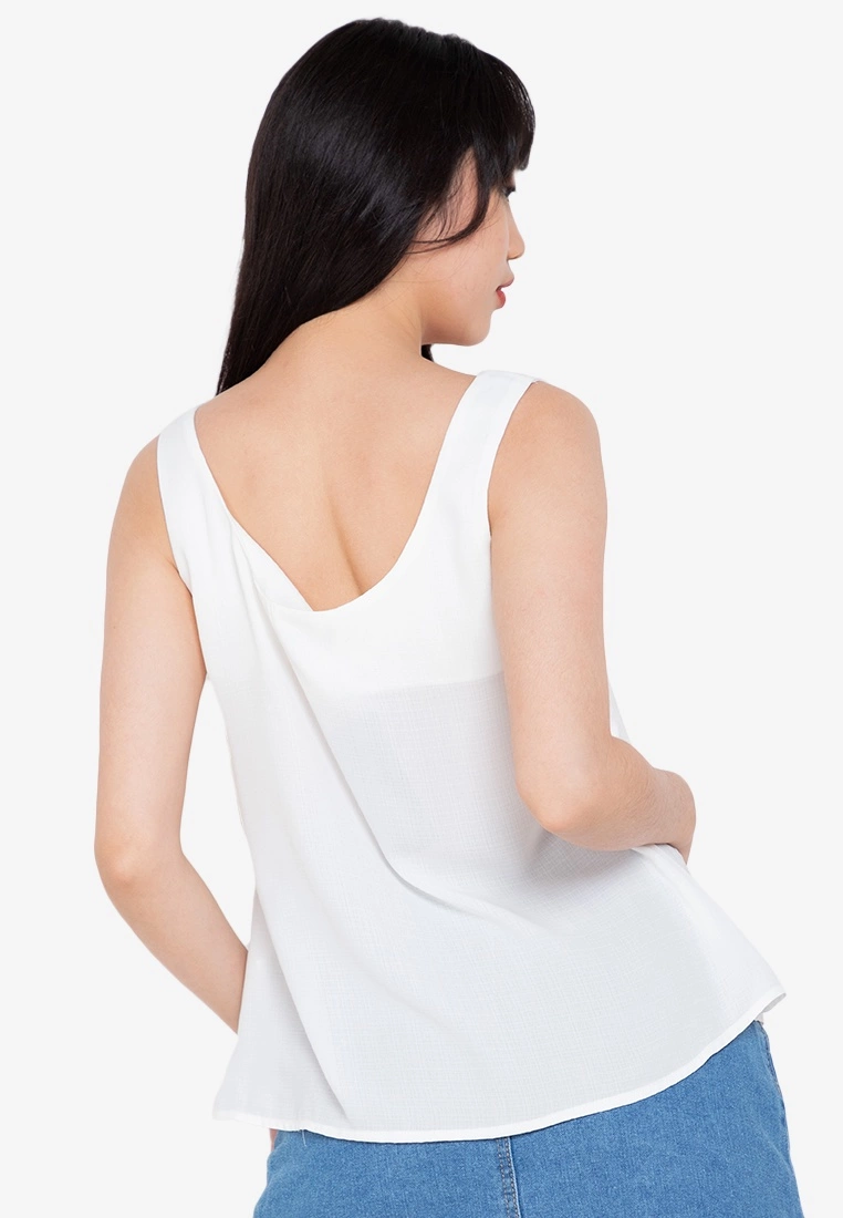 ZALORA BASICS Scoop Neck Tank Top - Billede 2