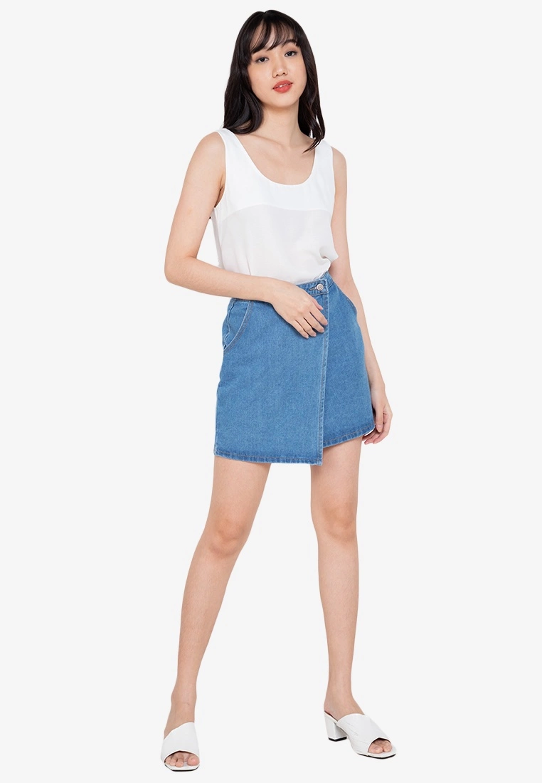 ZALORA BASICS Scoop Neck Tank Top - Billede 4